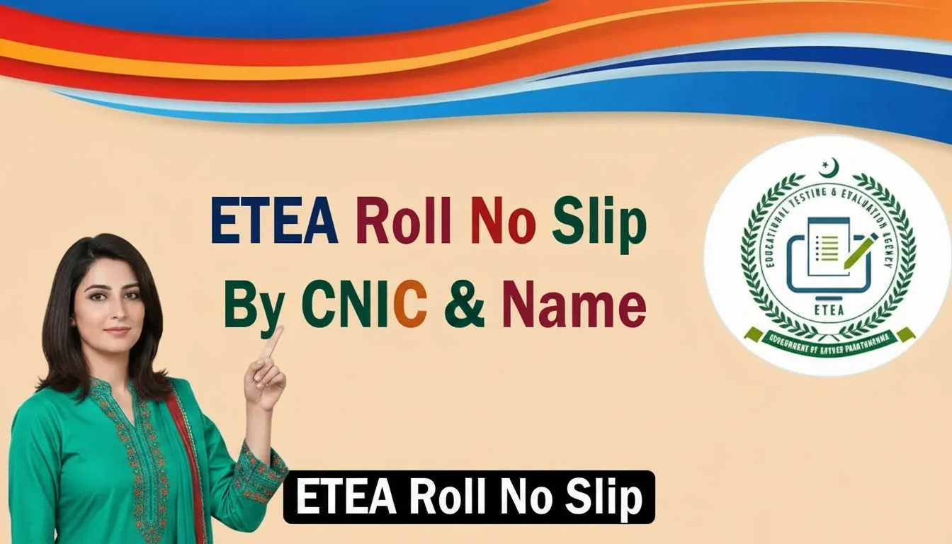 ETEA Roll No Slip Counter Terrorism Department ctd field operator