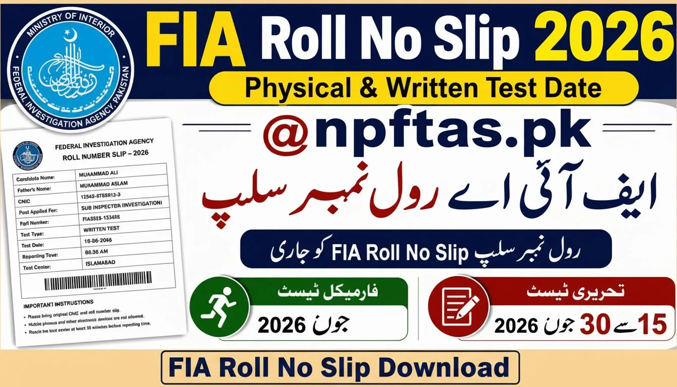FIA roll no slip