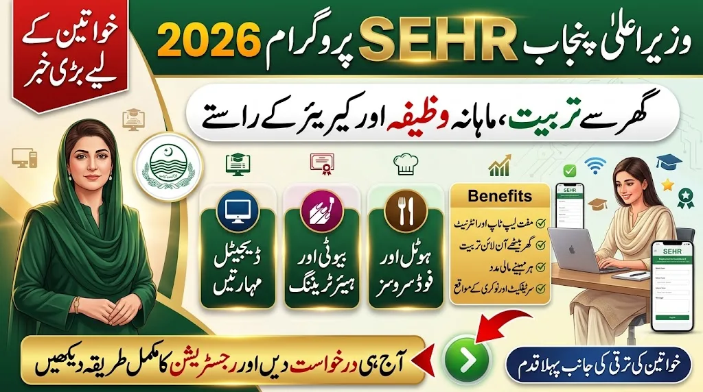 CM Punjab SEHR Program Online Registration 2026