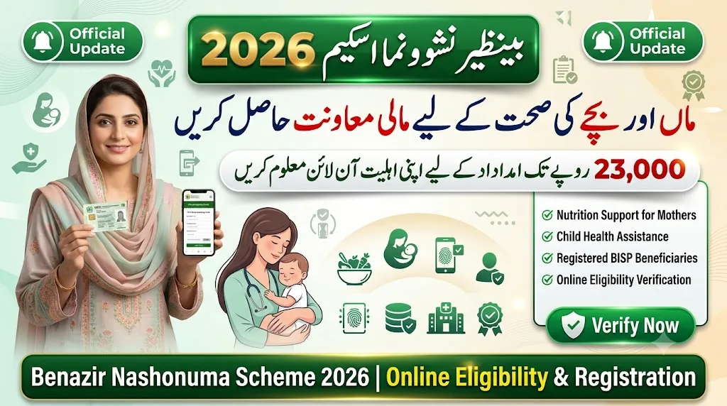 Benazir Nashonuma Program Cnic Check Online