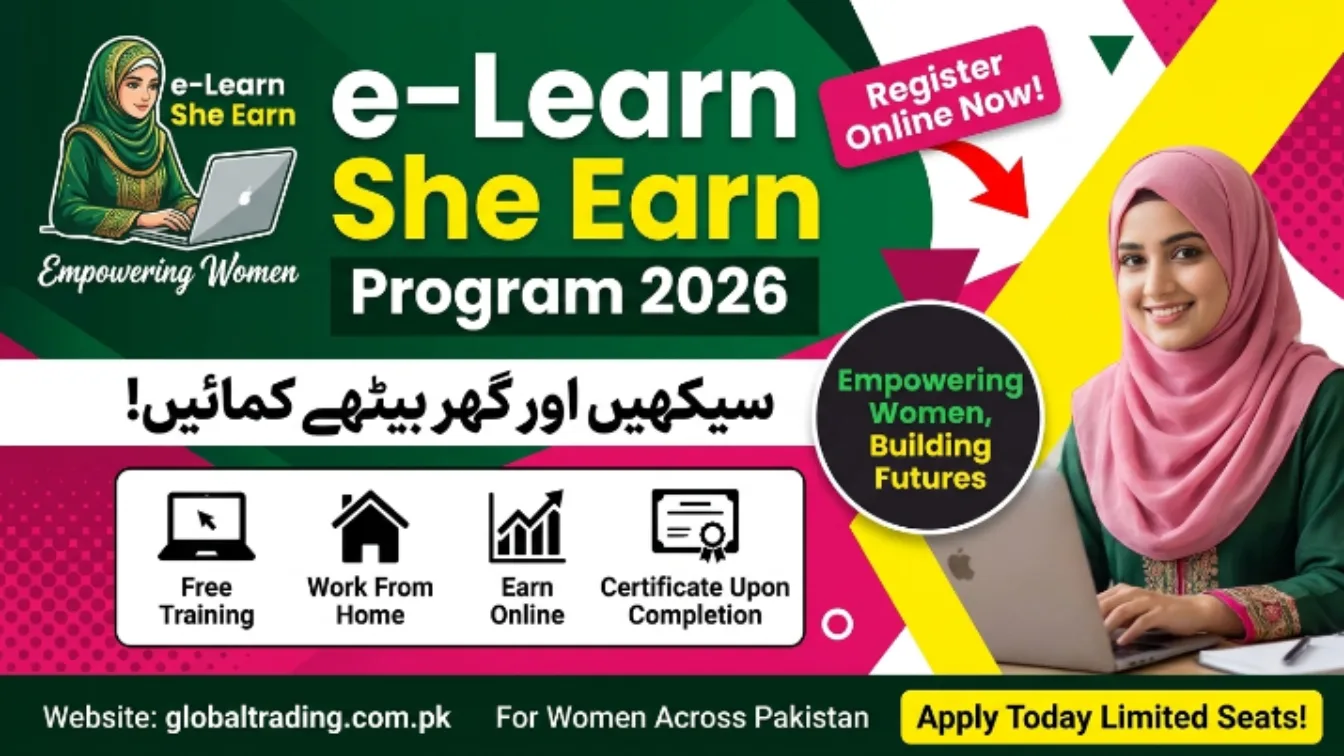 CM Punjab E Learn She Earn Program 2026 Registration