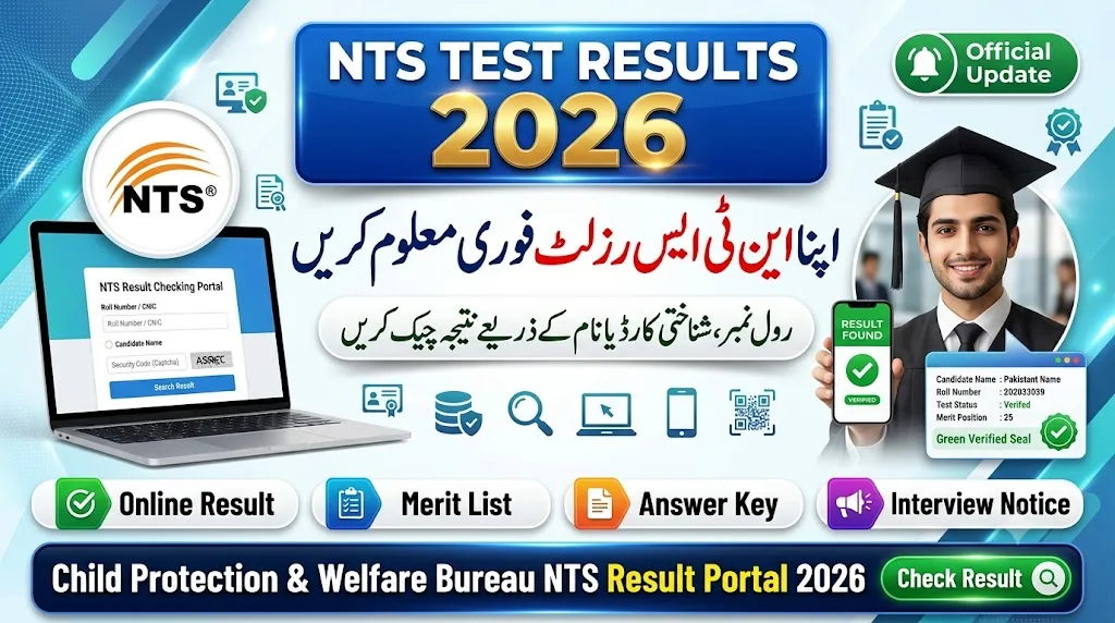 Child Protection Welfare Bureau CPWB Jobs NTS Result