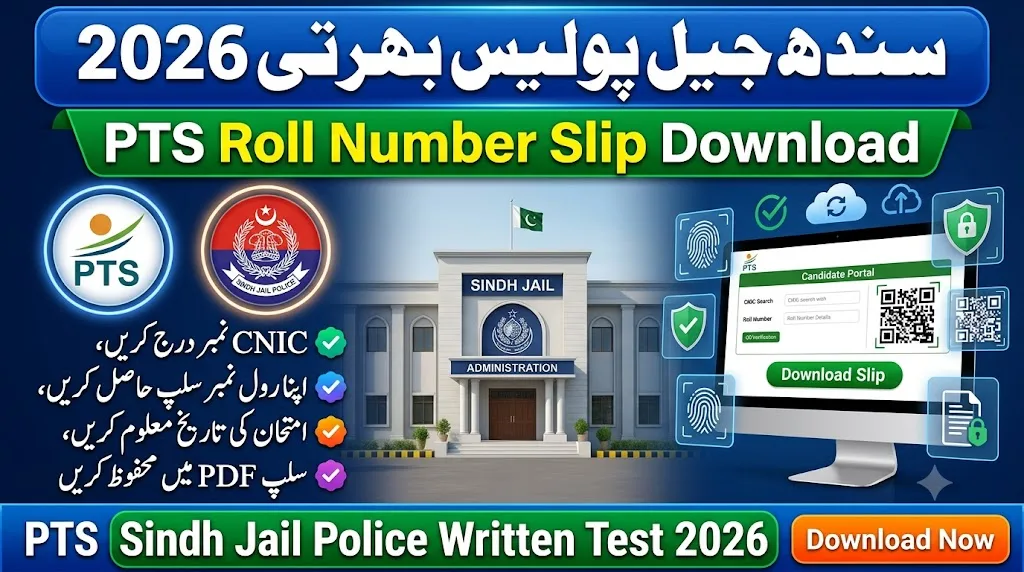 Prison Constable PTS Roll No Slip SPCS SPD 567