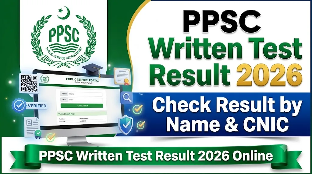 PPSC Result by CNIC & Roll Number